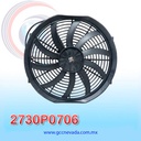 MOTOR ELECTRO VENTILADOR UNIV 16" S HELICOIDAL 130W 12V 4 CARBONES NEVADA ASIA