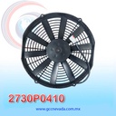 MOTOR ELECTRO VENTILADOR UNIVERSAL 12" ASPA RECTA 12V SPAL ITALIA