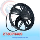 MOTOR ELECTRO VENTILADOR UNIVERSAL 12" HELICOIDAL 24V SPAL ITALIA