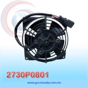 MOTOR ELECTRO VENTILADOR UNIVERSAL ASPA RECTA 5.5" 12V SPAL ITALIA
