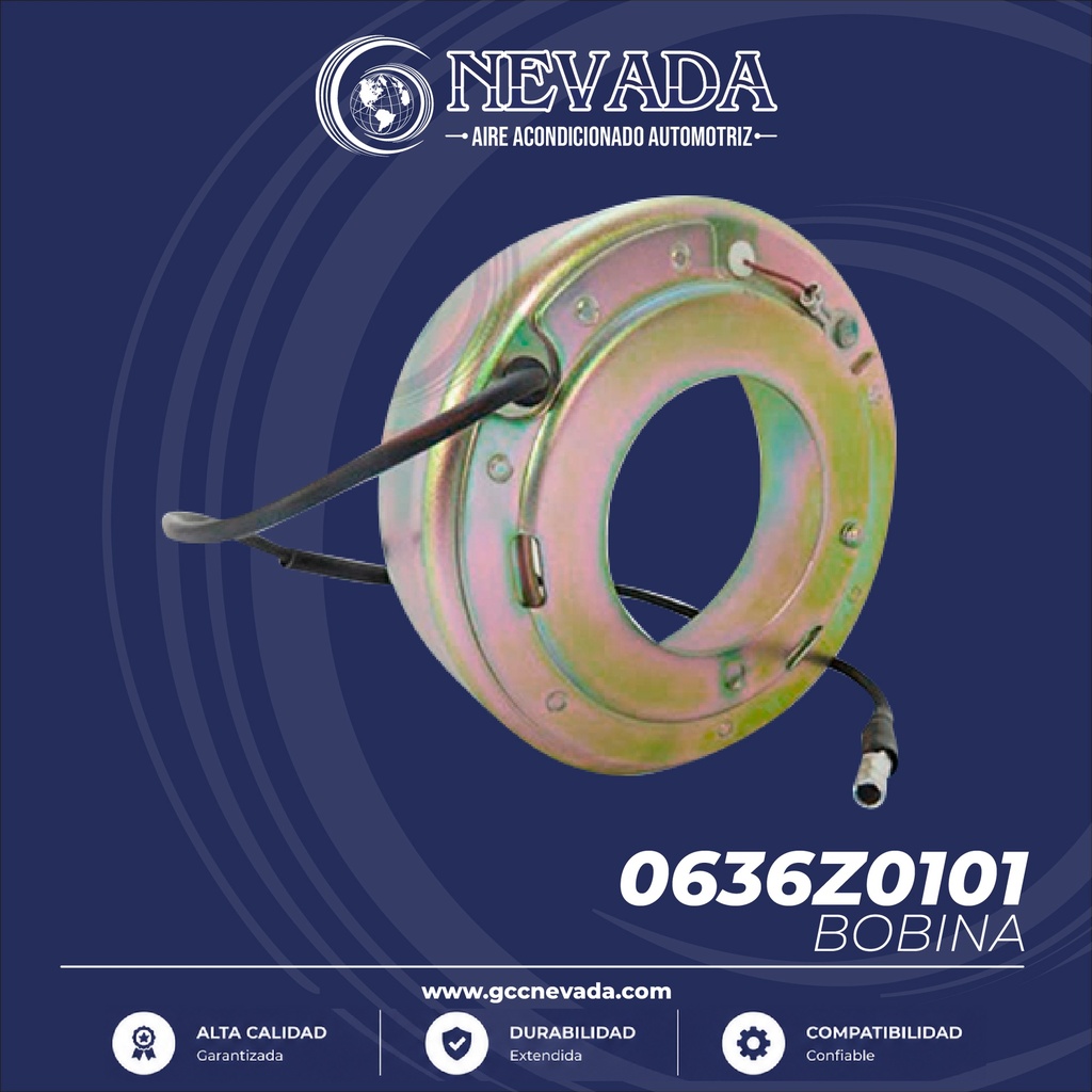 BOBINA 505/507 7H15 12V NEVADA ASIA