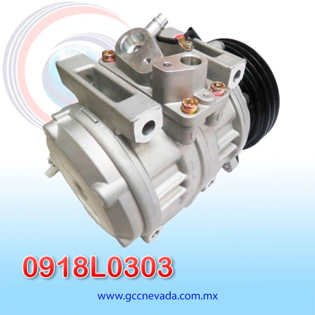 COMPRESOR TOYOTA COASTER AÑO 00/17 T/P 24V 2A 10P30 ASIA