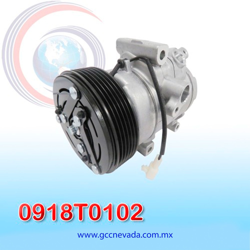 COMPRESOR TOYOTA TERIOS / SUZUKI ALTO AÑO 08/12 T/P 6PK NEVADA ASIA