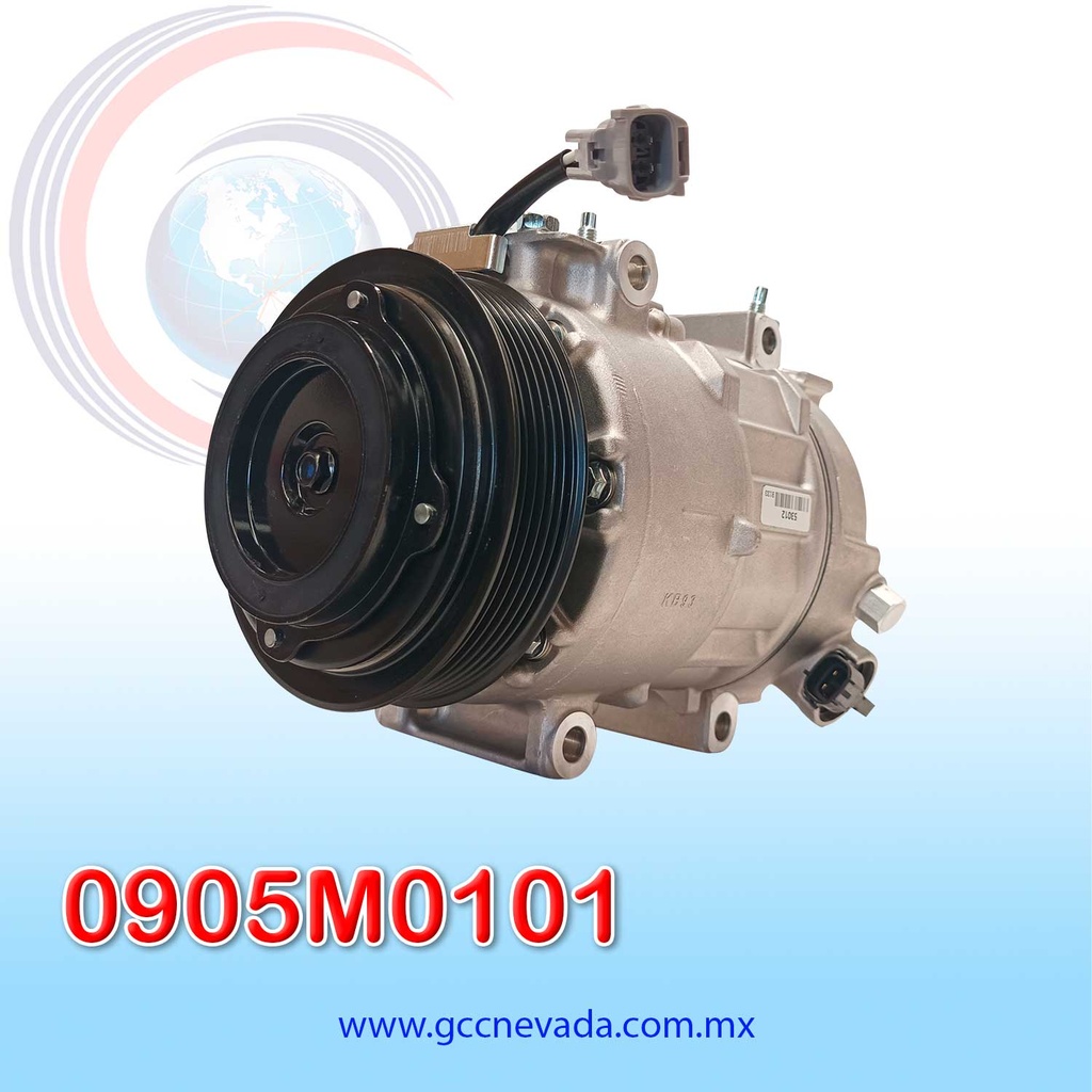 COMPRESOR DODGE CHALLENGER AÑO 15/21 / DODGE CHARGER 14/21 / CHRYSLER 300 14/21 R-134-A 7SBH17C 6PK 12V ASIA