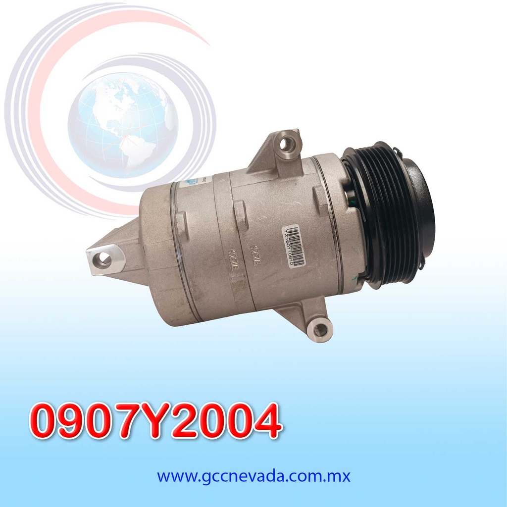 COMPRESOR FORD FUSION AÑO 10/12 6PK 12V ASIA