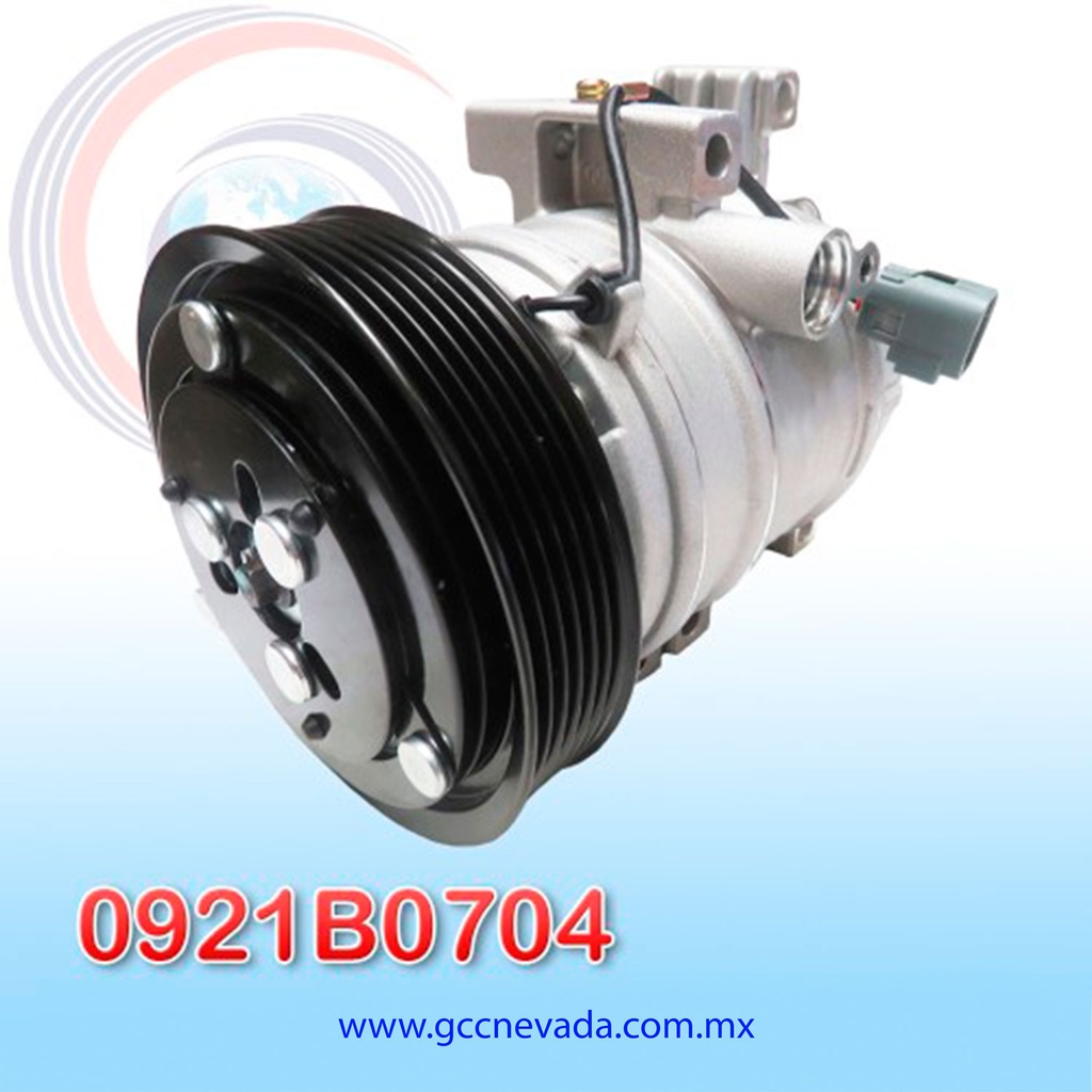 COMPRESOR MAZDA 3 07/09 / MAZDA 6 06/07 2.3LTS 6PK 12V ASIA