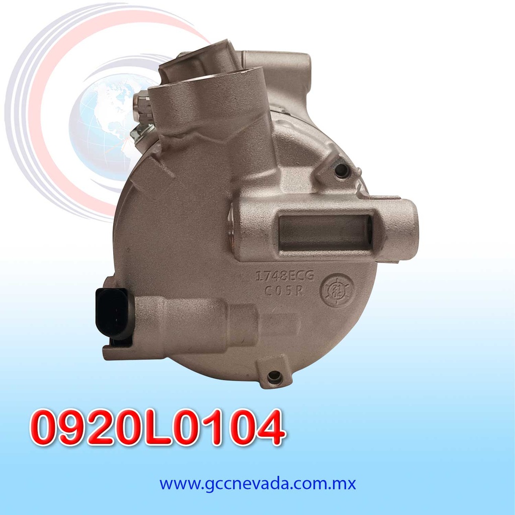 COMPRESOR VOLKSWAGEN AMAROK /JETTA AÑO 2019 / TIGUAN 2020 / CRAFTER AUDI Q3 2020 / SEAT IBIZA 16/18 / ATECA 17/18 1.2L/1.6L/2.0L T/P 6PK 110MM 12V PXE14 NEVADA ASIA