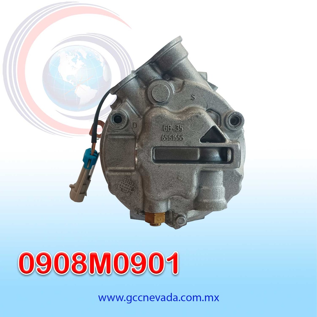COMPRESOR G/M CHEVY CORSA / TORNADO 04/15 T/P 6PK DELPHI BRASIL