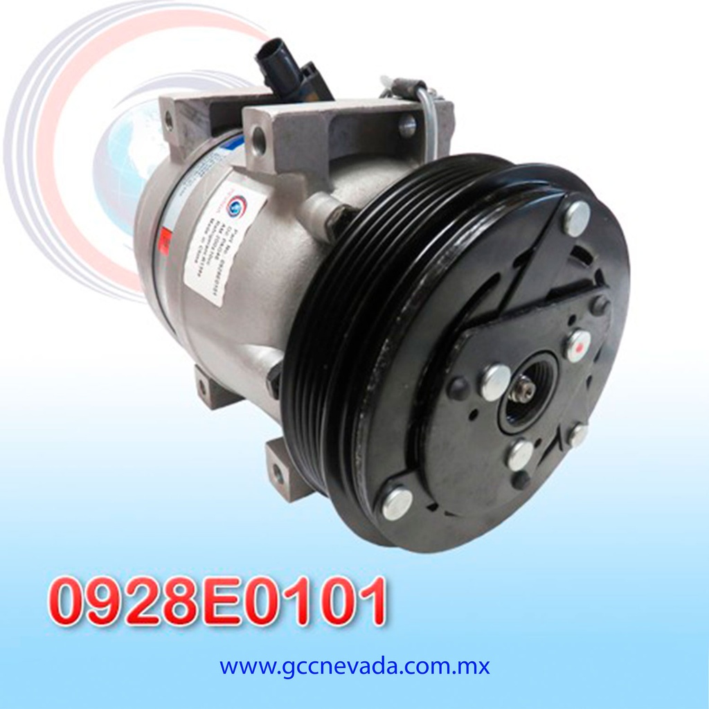 COMPRESOR CHERY TIGGO AÑO 04/10 T/P V-5 5PK 125MM NEVADA ASIA