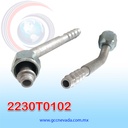 FITTING UNIVERSAL ORING #6 (5/16") 45° T/ACERO (PAQ 10) IMP
