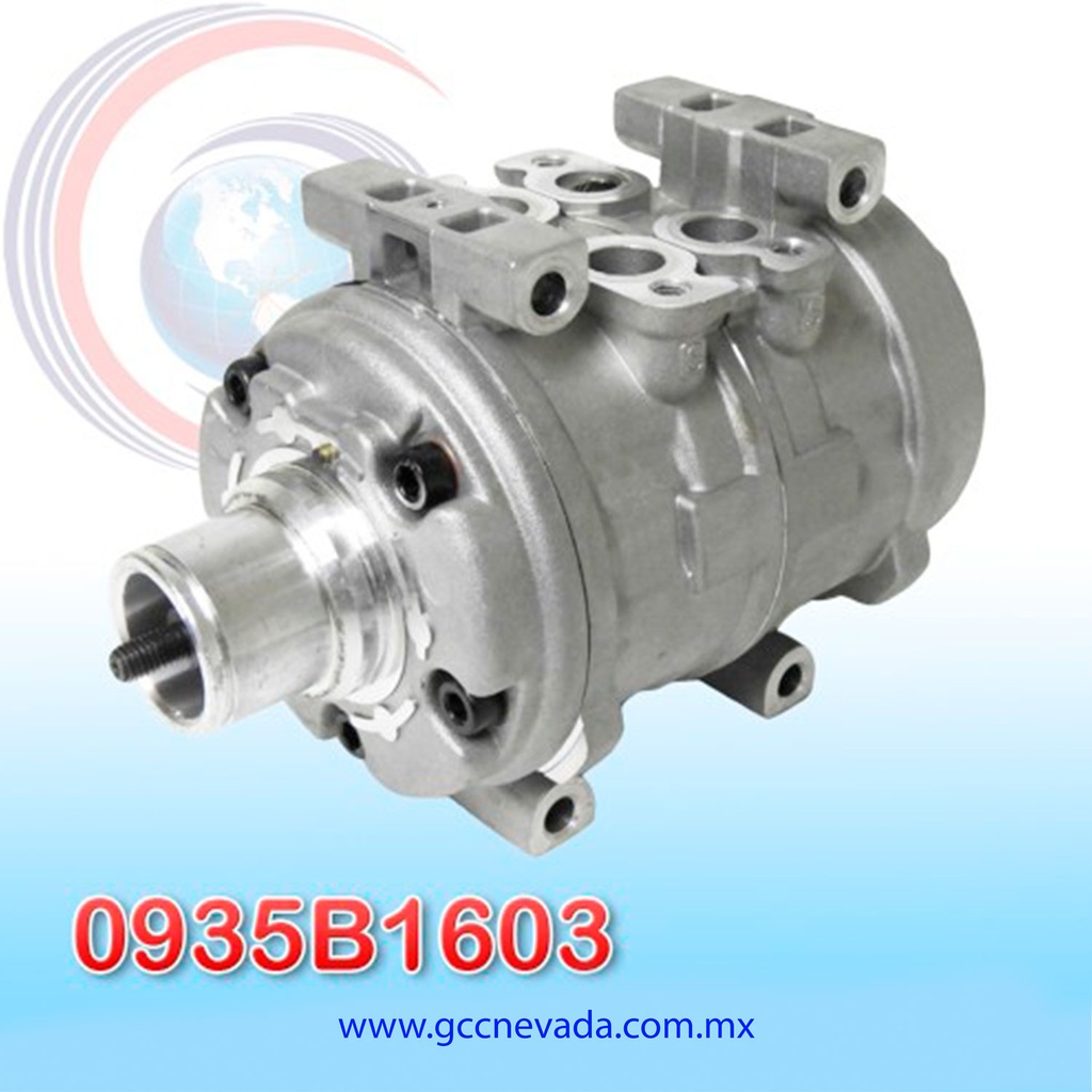 COMPRESOR TOYOTA SAMURAY 3F 10P15C (LAND CRUISER) / COROLLA 88/92 / 1.6 98/00 T/P S/C NEVADA ASIA