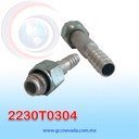 FITTING UNIVERSAL ORING # 10 (1/2") RECTO T/ACERO (PAQ 10) IMP