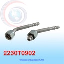 FITTING UNIVERSAL O-RING # 06 (5/16") 45º R/MILIMETRICA ACERO IMP
