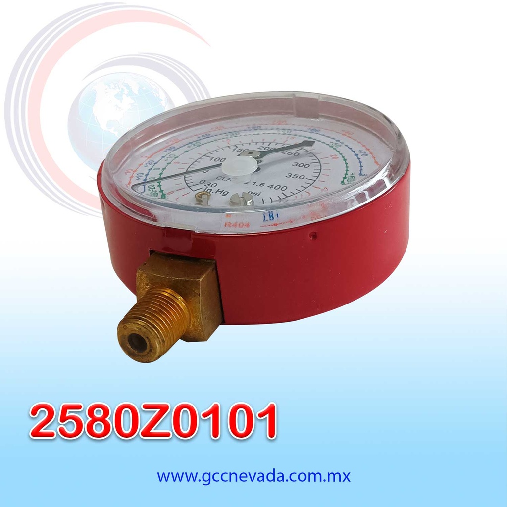 RELOJ UNIV DE MANOMETRO R-134-A ALTA ASIA