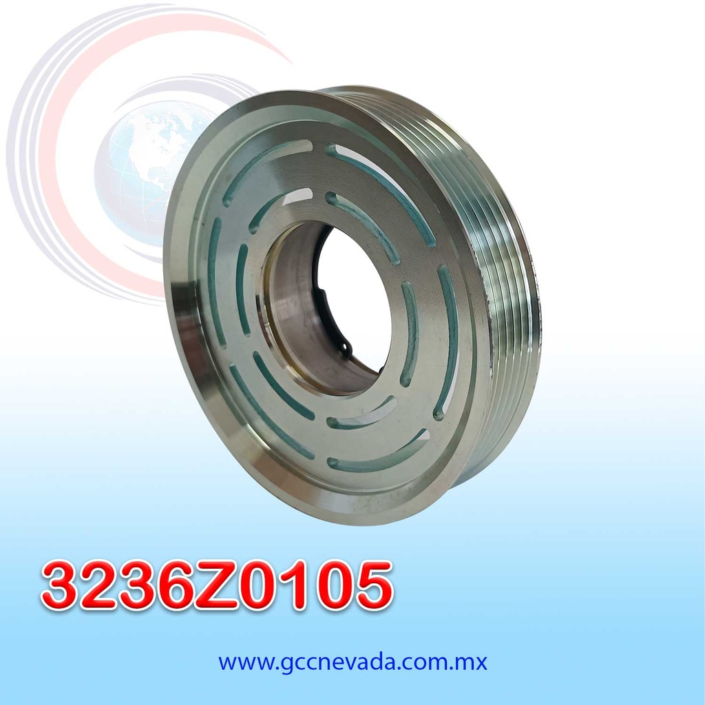 POLEA DE CLUTCH 505 5PK SIN ROLINERA SANDEN SINGAPUR