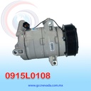 COMPRESOR NISSAN NP300 AÑO 16/19 / NV1500/2500/3500 12/21 / PATHFINDER 05/12 / XTERRA 05/07  GASOLINA DKS17D PV7 7PK 115MM 12V R-134-A  ASIA