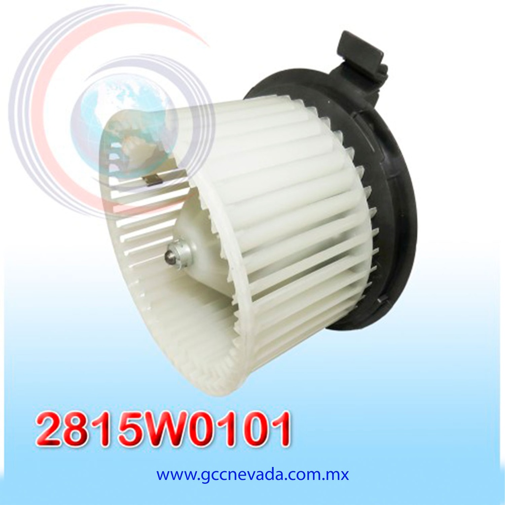 BLOWER MOTOR NISSAN TIIDA / VERSA AÑO 07/11 CW GIRO IZQUIERDO 12V C/T NEVADA ASIA