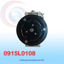 COMPRESOR NISSAN NP300 AÑO 16/19 / NV1500/2500/3500 12/21 / PATHFINDER 05/12 / XTERRA 05/07  GASOLINA DKS17D PV7 7PK 115MM 12V R-134-A  ASIA