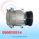 COMPRESOR GM AVEO V-5 AÑO 14/19 R-134-A T/P 6PK  ASIA