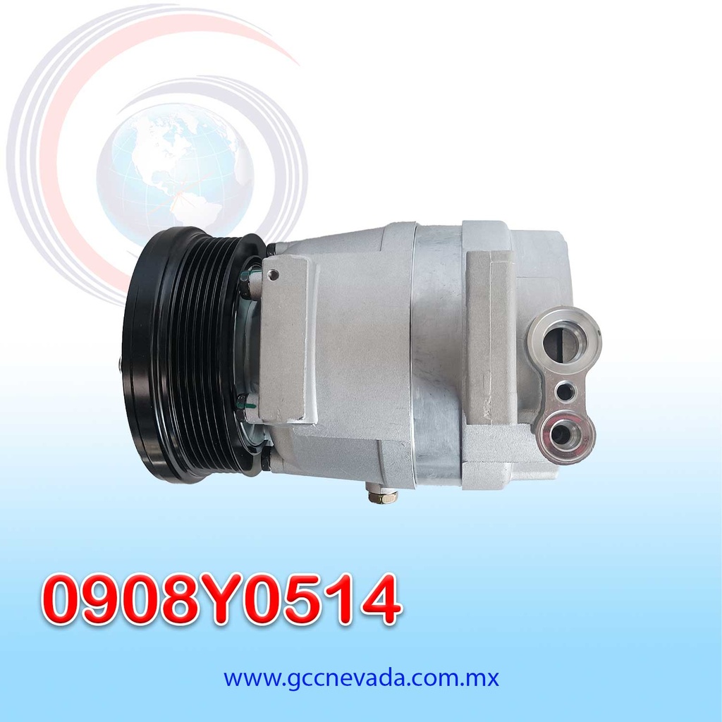 COMPRESOR GM AVEO V-5 AÑO 14/19 R-134-A T/P 6PK  ASIA