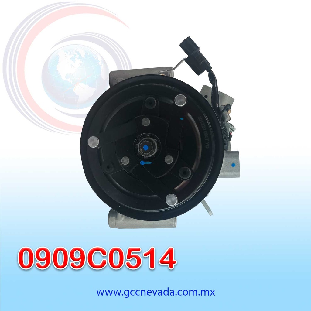 COMPRESOR HONDA CIVIC AÑO 16/21 / CR-V 17/22 TURBOCHARGED 1.5L 7PK 114MM 12V CVC MALHE MEXICO