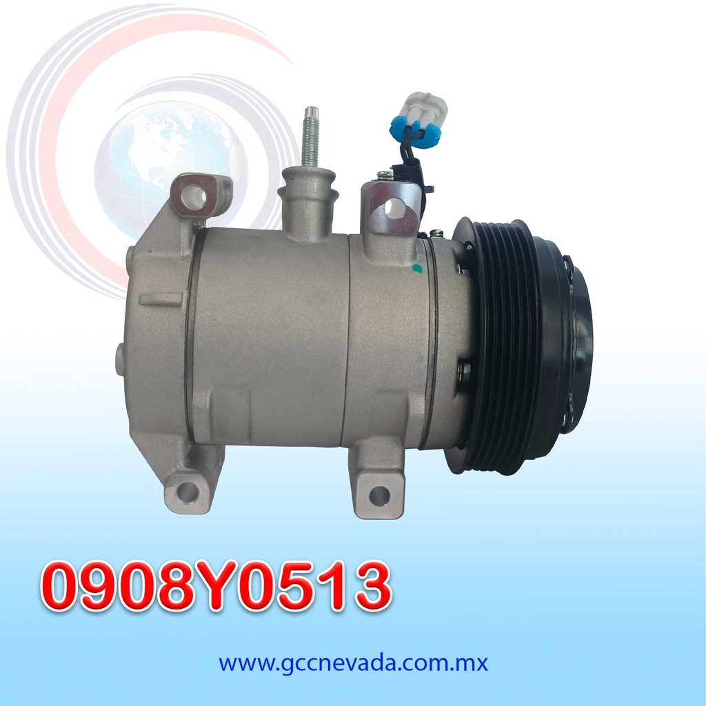 COMPRESOR CHEVROLET AVEO AÑO 18/20 SEBX13 6PK 12V R-134-A ASIA