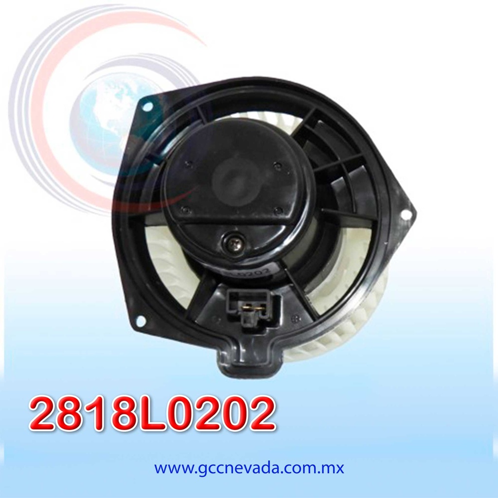 BLOWER MOTOR TOYOTA HIACE AÑO 05/17 / COMMUTER CWW GIRO DERECHO 12V C/T TRASERO NEVADA ASIA