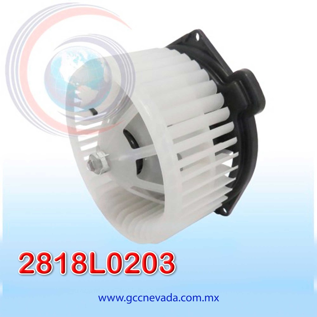 BLOWER MOTOR TOYOTA HIACE CW GIRO IZQUIERDO 12V C/T TRASERO NEVADA ASIA