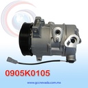 COMPRESOR DODGE CALIBER 2.4L AÑO 09/12 / JEEP COMPASS / PATRIOT 2.4L 09/17 T/P 6PK 125MM 12V 6SEU16C NEVADA ASIA