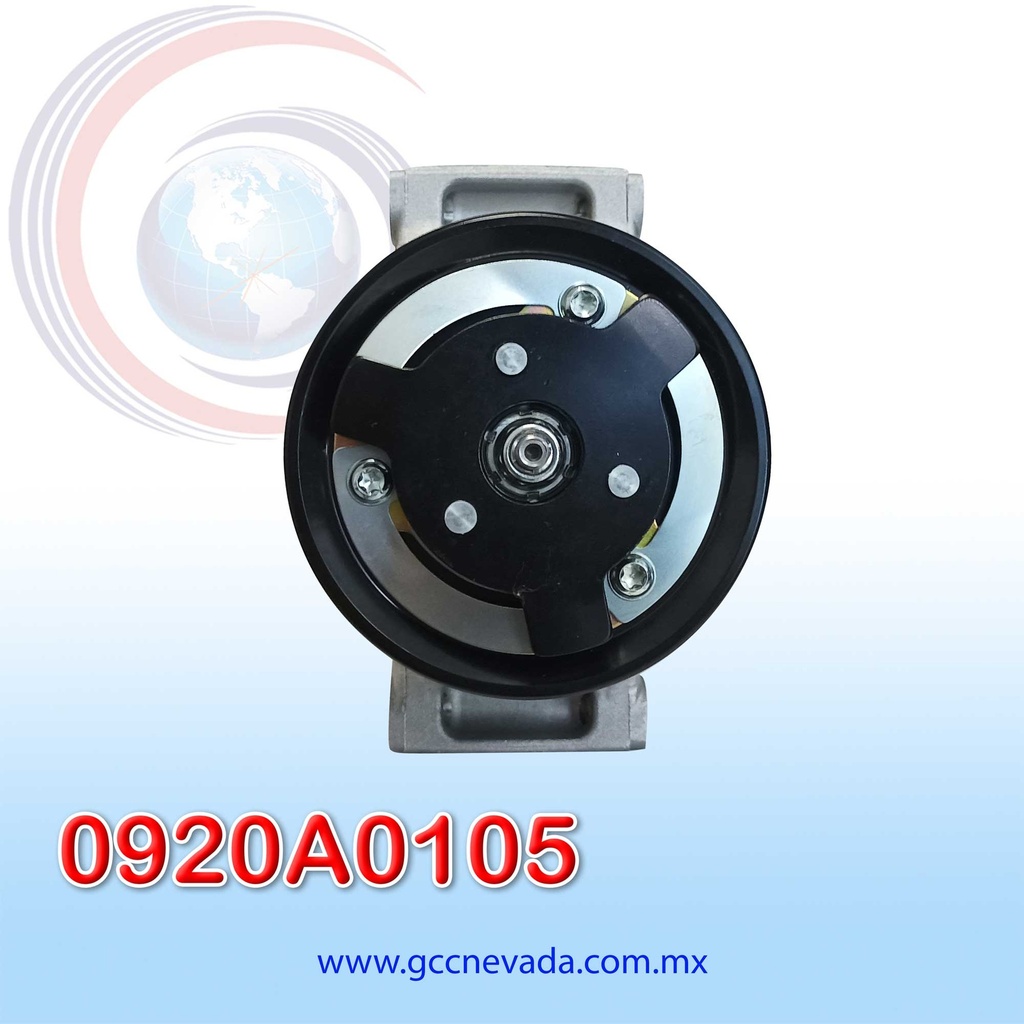COMPRESOR  VOLKSWAGEN GOLF AÑO 06/14 / JETTA 05/16 / AMAROK 13/18 8886 T/P 6PK 110MM 12V NEVADA ASIA