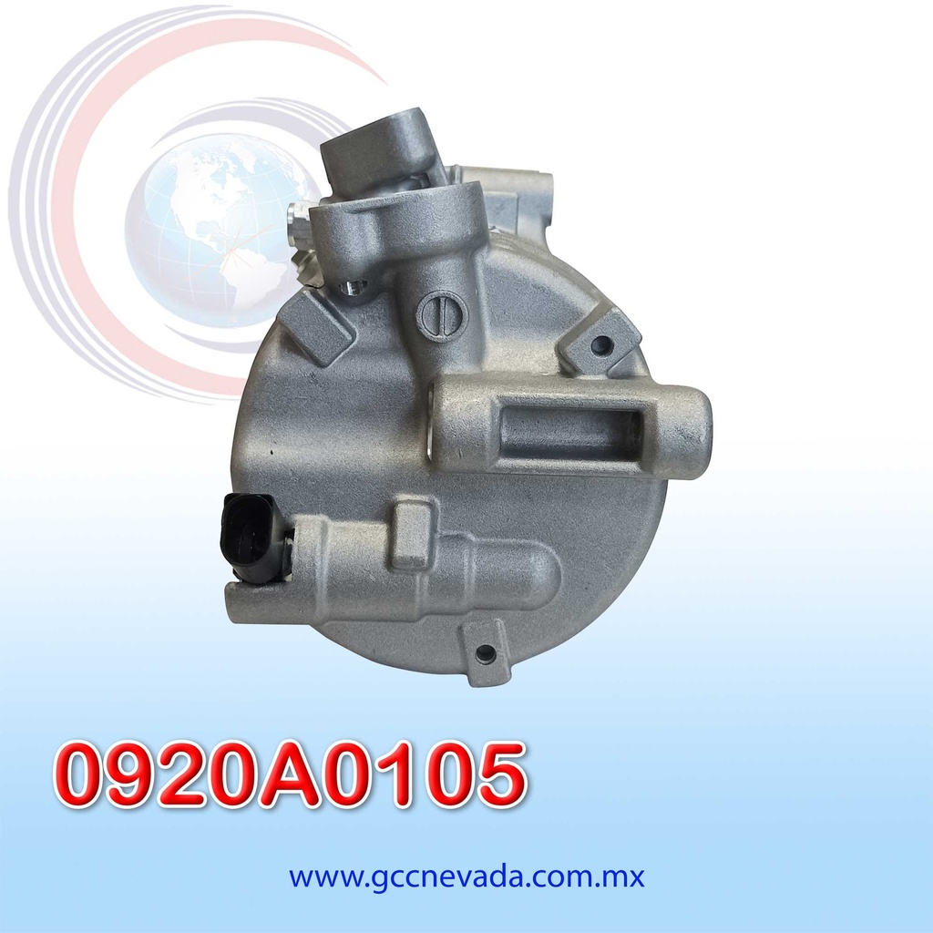 COMPRESOR  VOLKSWAGEN GOLF AÑO 06/14 / JETTA 05/16 / AMAROK 13/18 8886 T/P 6PK 110MM 12V NEVADA ASIA