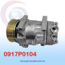 COMPRESOR RENAULT DUSTER MOD-1815 R-134- 7PK SANDEN FRANCIA