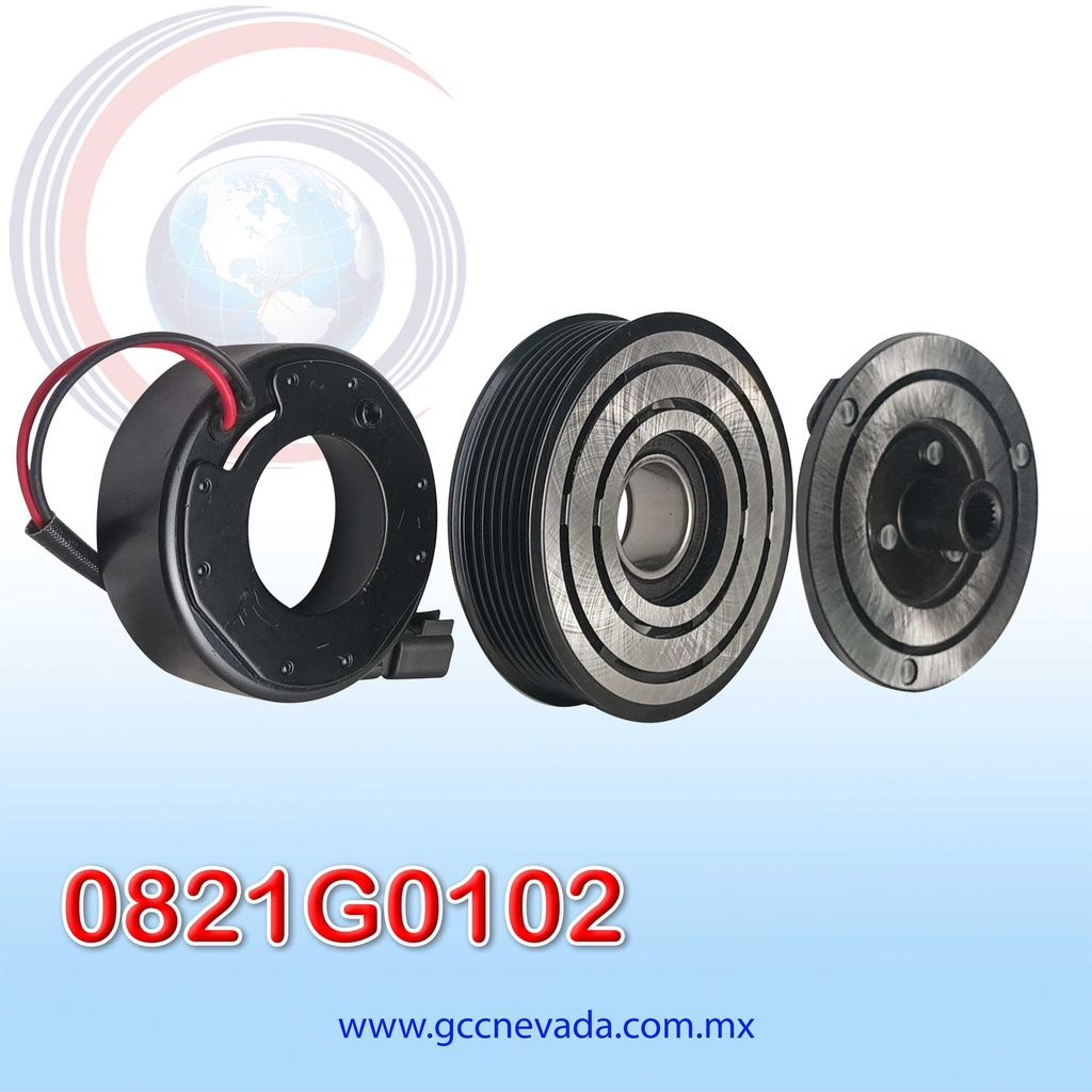 CLUTCH MAZDA BT-50 1 / FORD RANGER AÑO 11/14 7PK 115MM 12V HS13NN NEVADA ASIA