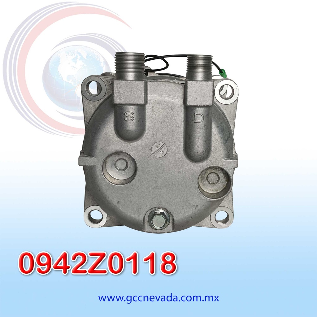 COMPRESOR SELTEC STD TM-13 OREJA 8PK R-134-A 12V JAPON