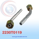 FITTING UNIVERSAL O-RING # 06 (5/16") 45° T/ACERO NEVADA ASIA