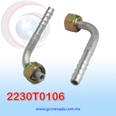 FITTING UNIVERSAL ORING # 06 (5/16") 90° T/ACERO NEVADA ASIA
