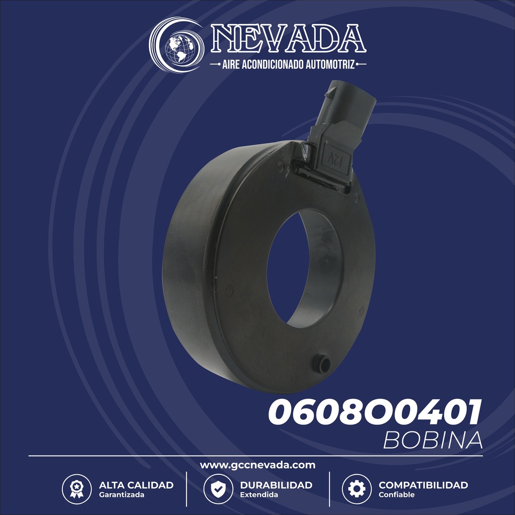 BOBINA GM SPARK GT AÑO 09/15 CSP11 12V NEVADA ASIA