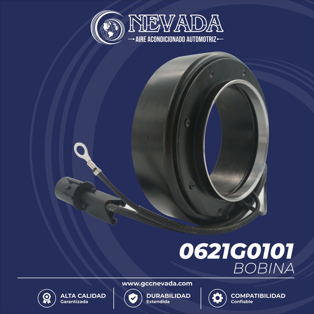 BOBINA MAZDA BT-50 AÑO 06/11 / MAZDA 6 03/08 / FORD RANGER 06/11 HS15 12V NEVADA ASIA