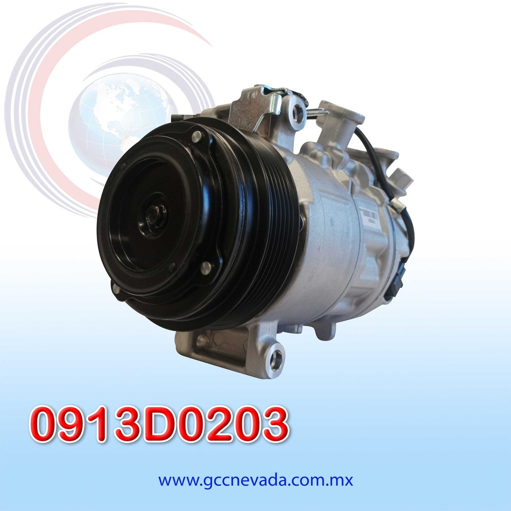 COMPRESOR MERCEDES BENZ C250 AÑO 15/18 / C300 15/20 / C63 AMG 19/20 6PK 6SAS14C 12V R-134-A ASIA  ASIA