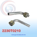 FITTING UNIVERSAL O-RING # 08 (13/32") 90º T/ACERO NEVADA ASIA