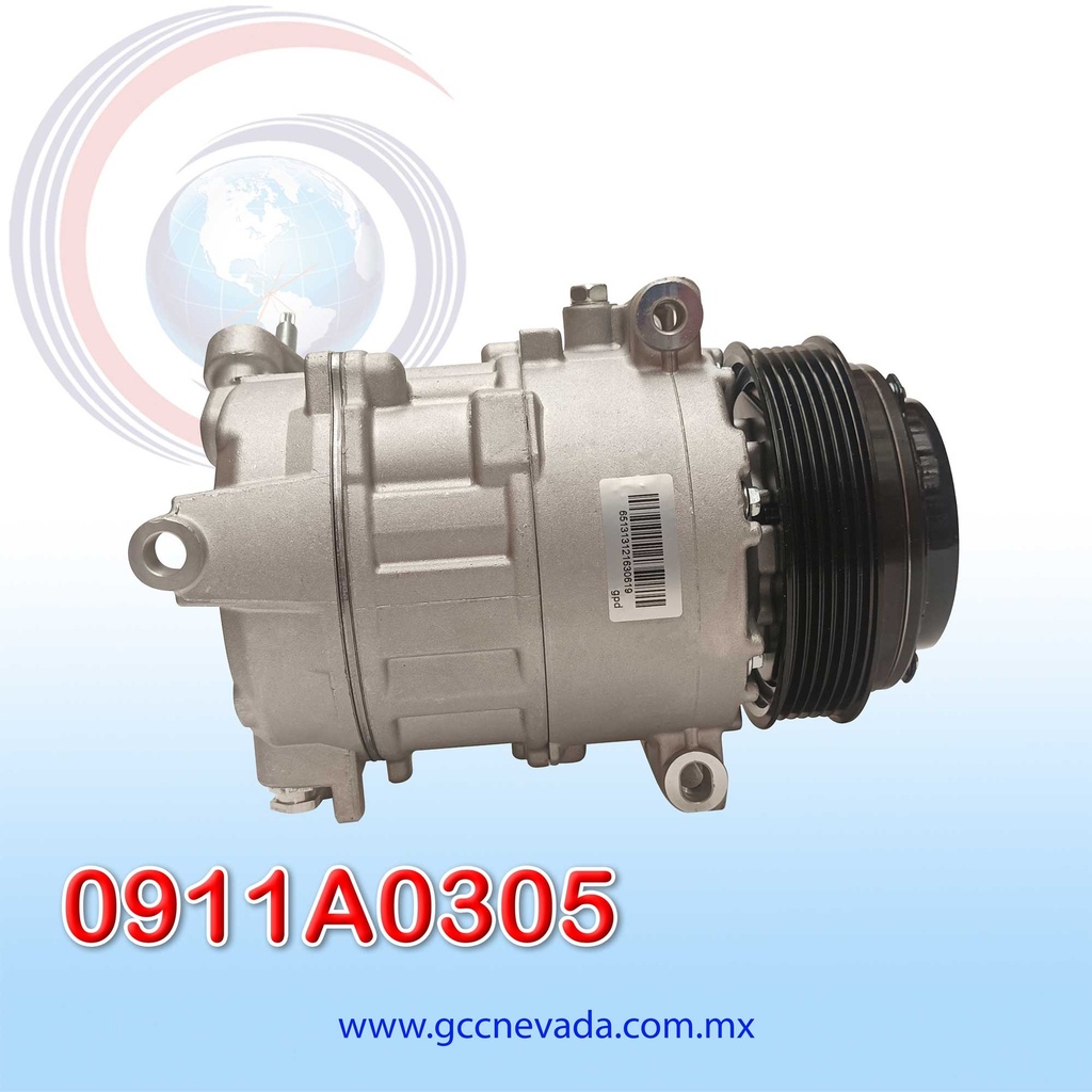 COMPRESOR CHRYSLER 200 AÑO 15/17 / JEEP CHEROKEE  14/22 12V 6PK 120MM R-134-A  ASIA
