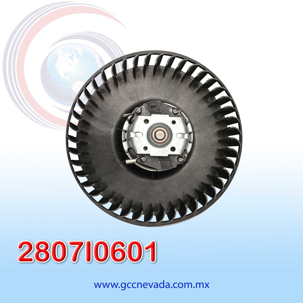 BLOWER MOTOR FORD KA AÑO 05/07 CW GIRO IZQUIERDO C/T NEVADA ASIA