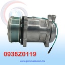 COMPRESOR 508 STD R-134-A 8 OREJAS ORING 24V 8PK NEVADA ASIA