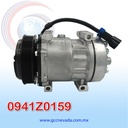 COMPRESOR 709 SD7H15 4085/4494/4757/4891 TOMA HORIZONTAL MUFFLER PAD WV R-134-A T/P 6PK 132MM 12V NEVADA ASIA