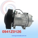 COMPRESOR 709 R-134-A 24V T/P 8PK VOLVO 400 / MACK GRANITE TIBURON AÑO 07/15 NEVADA ASIA