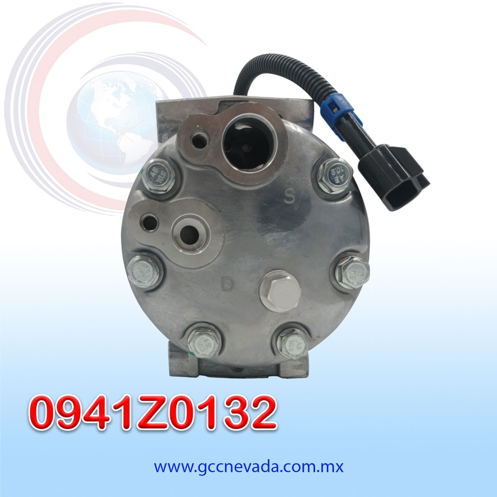 COMPRESOR 709 SD7H15 BERGSTROM INTERNACIONAL PRO STAR / NAVISTAR R-134-A T/P 8PK 12V ASIA