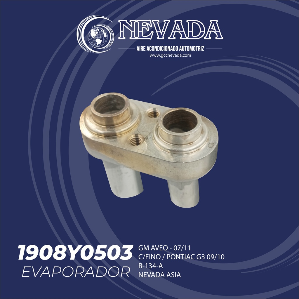 EVAPORADOR GM AVEO AÑO 07/11 C/FINO / PONTIAC G3 09//10 R-134-A NEVADA ASIA