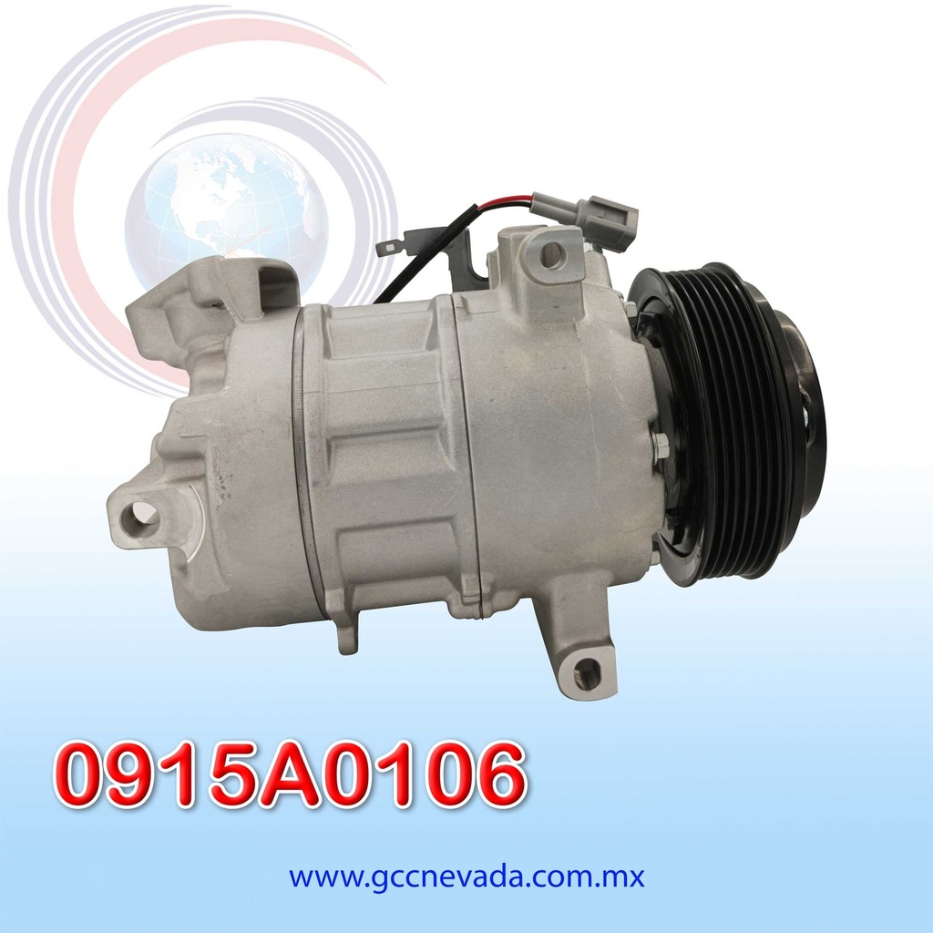 COMPRESOR NISSAN SENTRA AÑO 13/17 / TSURU 14/15 T/P 6PK 12V PXC14 NEVADA ASIA..