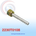 FITTING UNIVERSAL ORING # 06 (5/16") RECTO T/ACERO (PAQ 10) ASIA