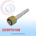 FITTING UNIVERSAL ORING # 06 (5/16") RECTO T/ACERO (PAQ 10) ASIA